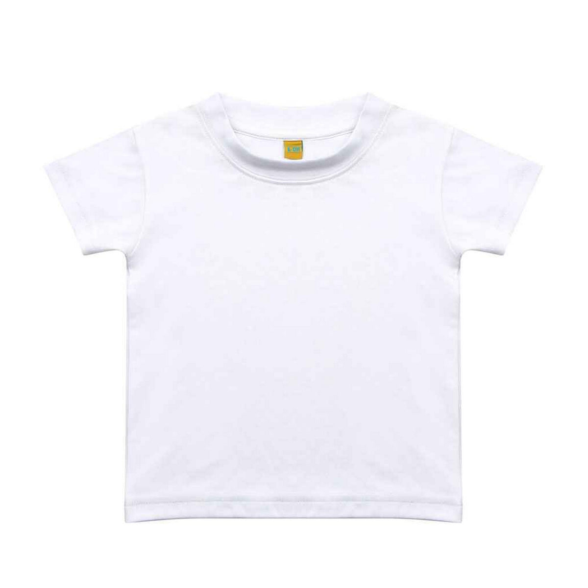 Sublimation White - Front - Larkwood Baby Plain T-Shirt