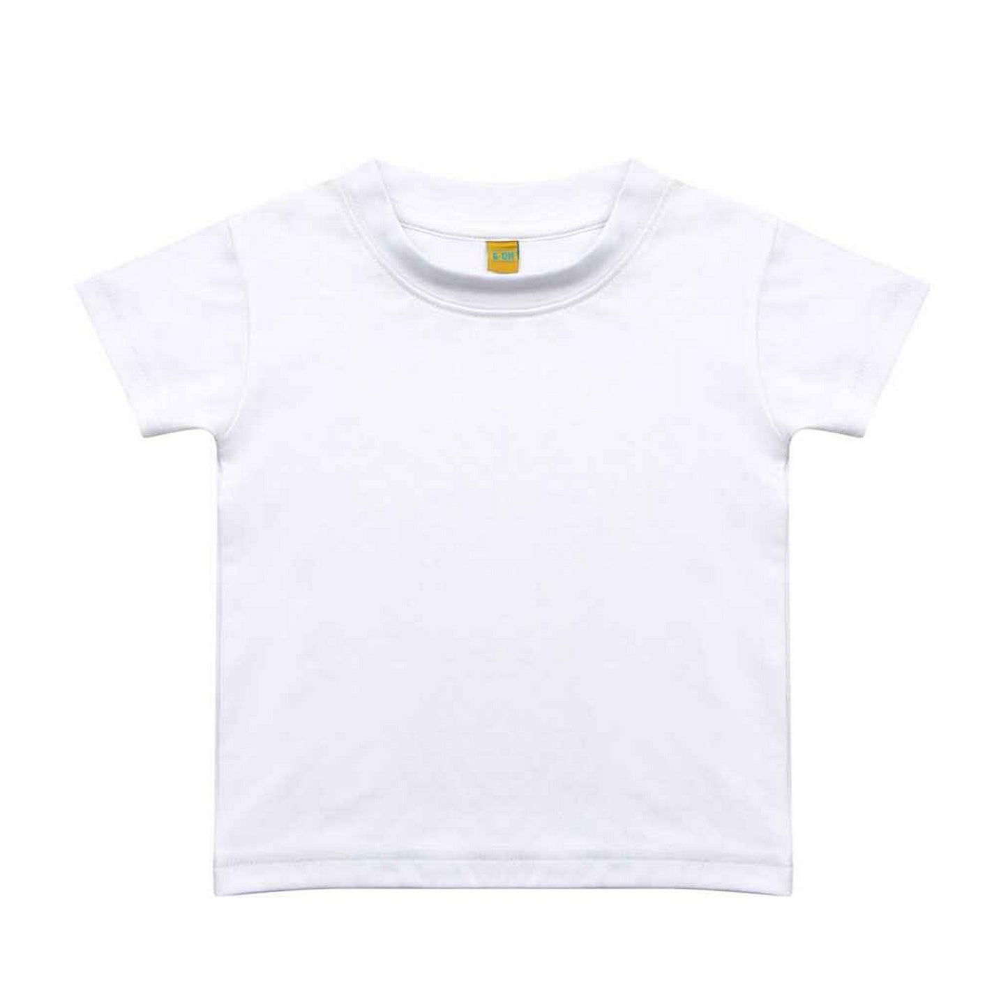 Sublimation White - Front - Larkwood Baby Plain T-Shirt