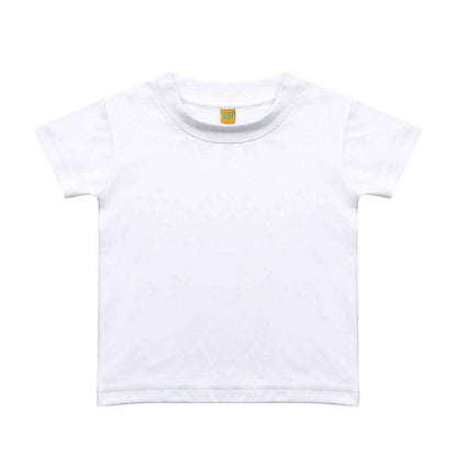 Sublimation White - Front - Larkwood Baby Plain T-Shirt