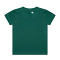 Bottle Green - Front - Larkwood Baby Plain T-Shirt