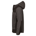 Asphalt-Black - Lifestyle - Tee Jays Mens Mountain Fleece Hooded Jacket