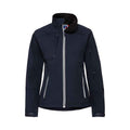 French Navy - Front - Russell Womens-Ladies Bionic Soft Shell Jacket