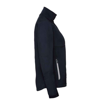 French Navy - Side - Russell Womens-Ladies Bionic Soft Shell Jacket