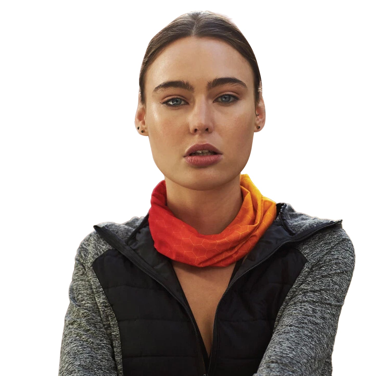 Sunset Red - Back - Beechfield Unisex Adult Morf Ombre Snood