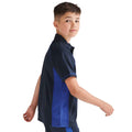 Navy-Royal Blue - Lifestyle - Finden & Hales Childrens-Kids Performance Contrast Piping Polo Shirt