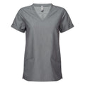 Dynamo Grey - Front - Onna Womens-Ladies Roll Up Work Tunic