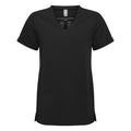 Black - Front - Onna Womens-Ladies Roll Up Work Tunic