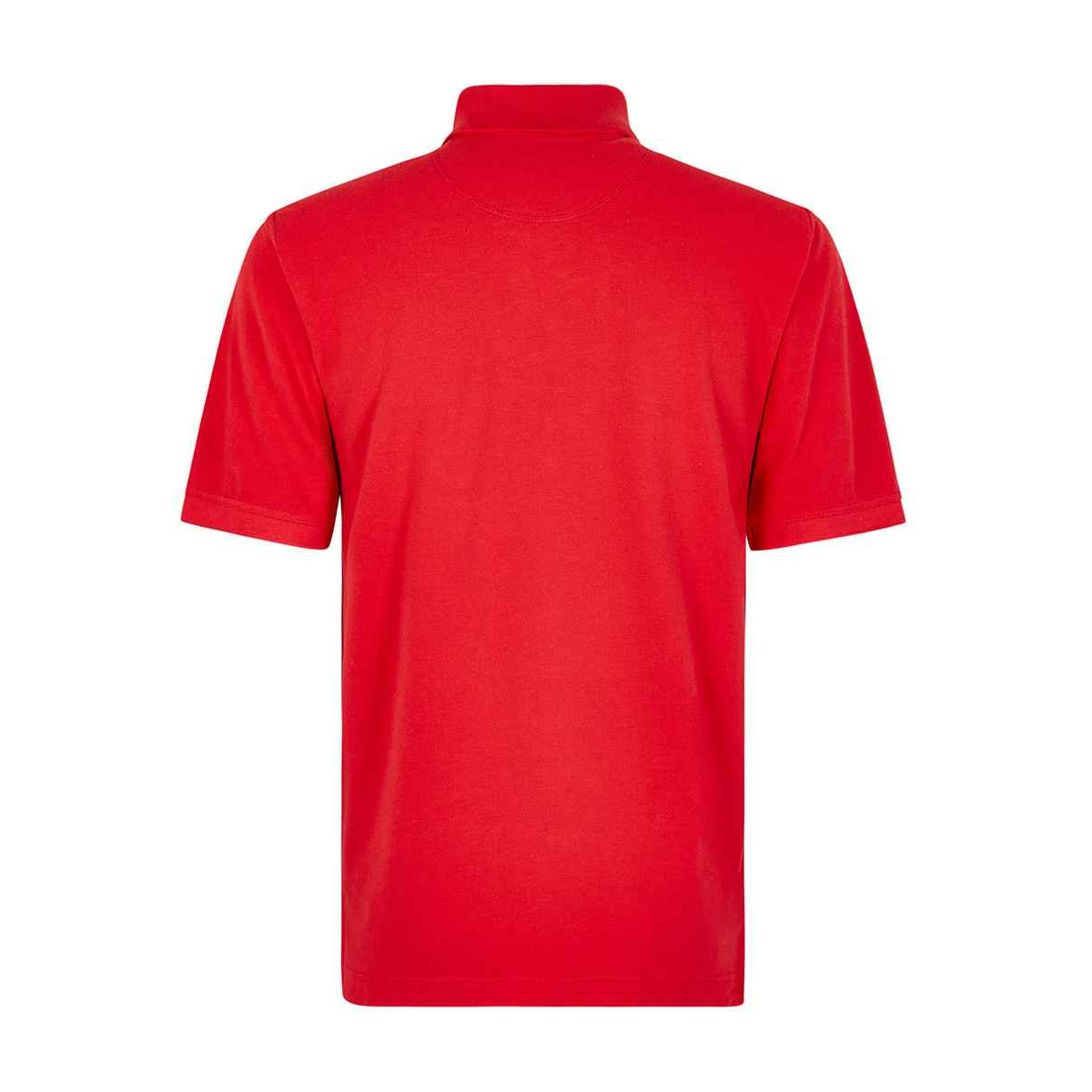 Tomato Red - Back - Kustom Kit Mens Klassic Cotton Superwash 60C Polo Shirt