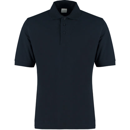 Navy - Front - Kustom Kit Mens Klassic Cotton Superwash 60C Polo Shirt