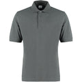 Dark Grey - Front - Kustom Kit Mens Klassic Cotton Superwash 60C Polo Shirt