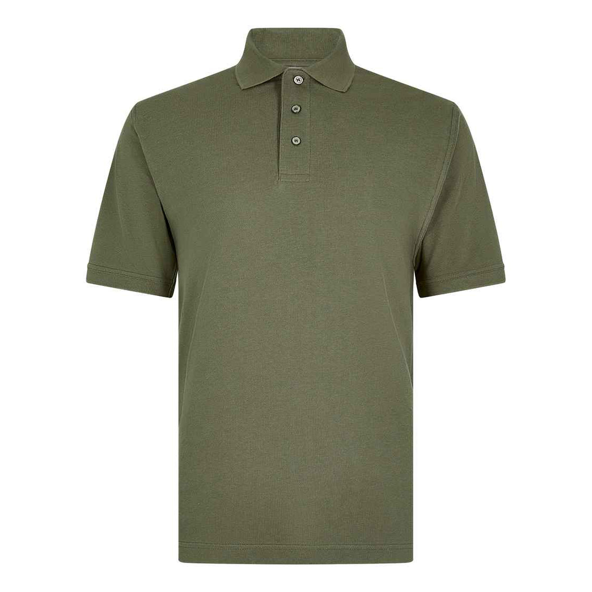 Camo Green - Front - Kustom Kit Mens Klassic Cotton Superwash 60C Polo Shirt