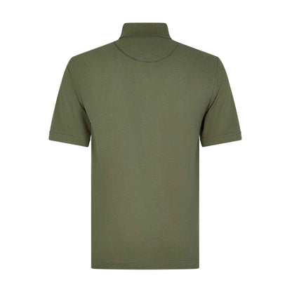 Camo Green - Back - Kustom Kit Mens Klassic Cotton Superwash 60C Polo Shirt