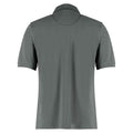 Dark Grey - Back - Kustom Kit Mens Klassic Cotton Superwash 60C Polo Shirt