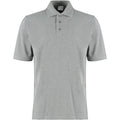 Heather Grey - Front - Kustom Kit Mens Klassic Cotton Superwash 60C Polo Shirt