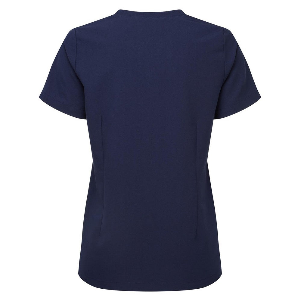 Navy - Back - Onna Womens-Ladies Limitless Work Tunic