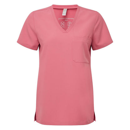 Calm Pink - Front - Onna Womens-Ladies Limitless Work Tunic