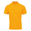 Sunflower - Front - Premier Mens Coolchecker Pique Polo Shirt