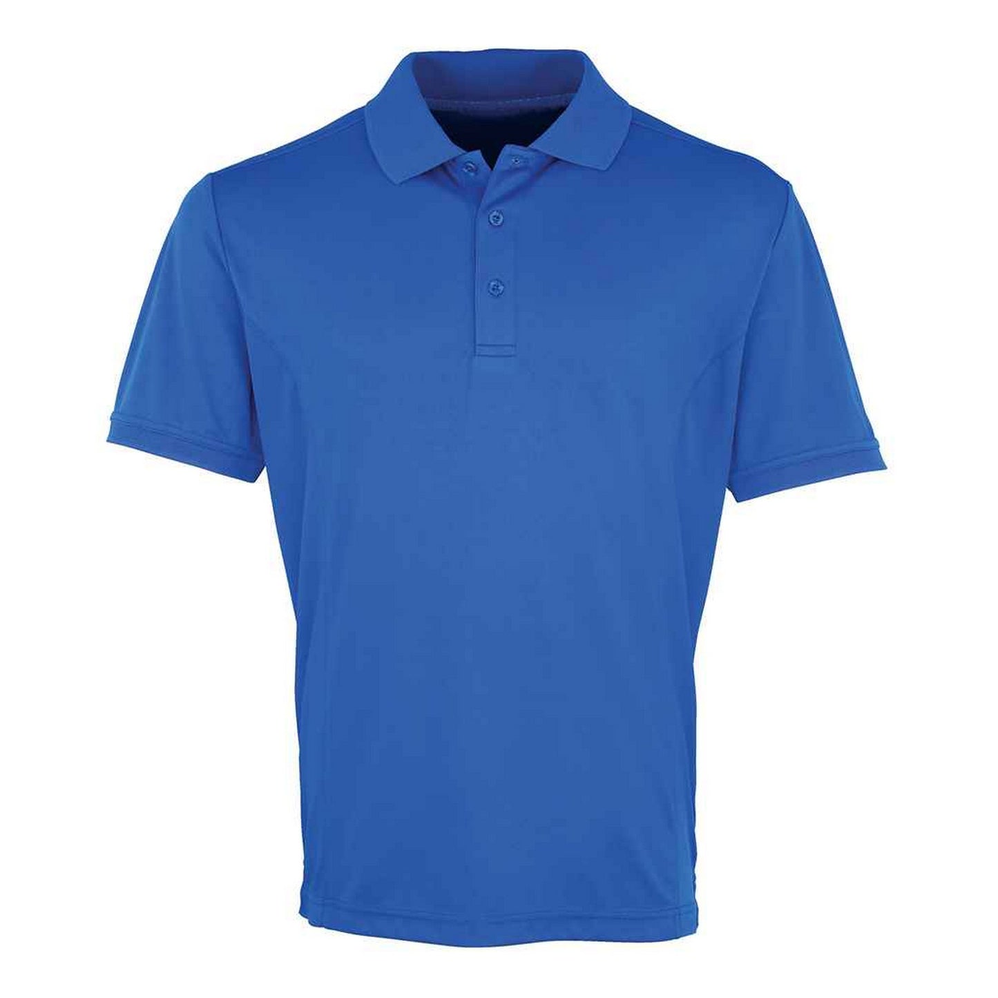 Royal Blue - Front - Premier Mens Coolchecker Pique Polo Shirt