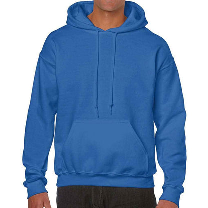 Royal Blue - Front - Gildan Unisex Adult Heavy Blend Hoodie