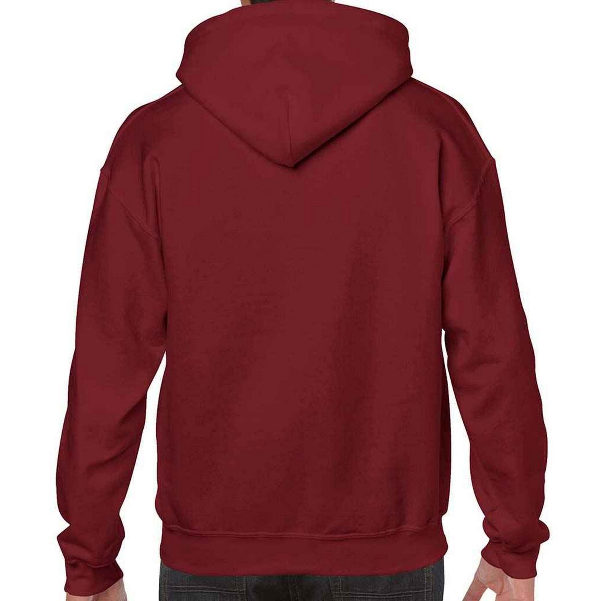 Garnet - Back - Gildan Unisex Adult Heavy Blend Hoodie