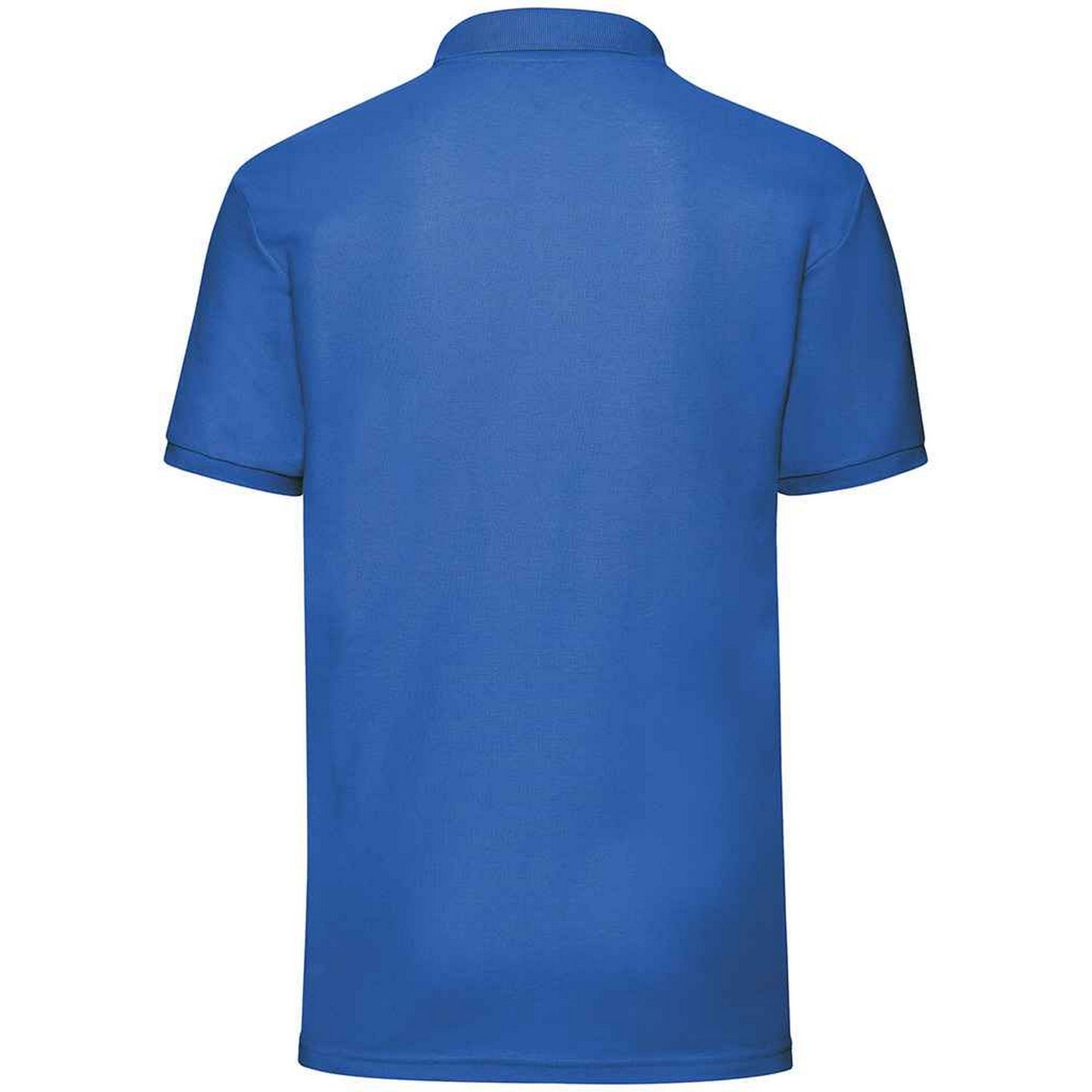 Royal Blue - Back - Fruit of the Loom Mens Pique Polo Shirt