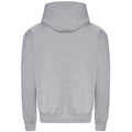 Heather Grey - Back - Awdis Mens Signature Heavyweight Hoodie