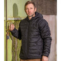 Black-Black - Side - Result Core Mens Soft Padded Jacket
