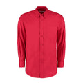 Red - Front - Kustom Kit Mens Oxford Classic Long-Sleeved Shirt