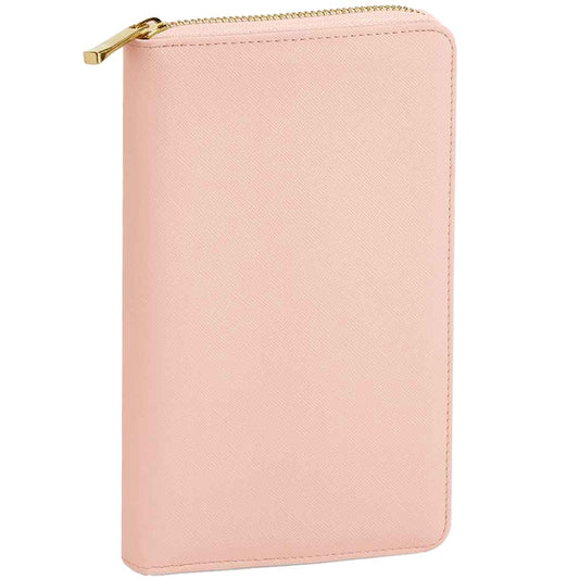 Soft Pink - Front - Bagbase Boutique Travel Jewellery Case