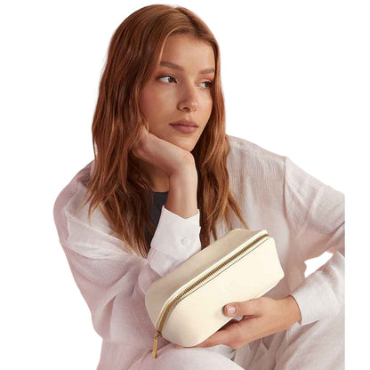 Oyster - Back - Bagbase Boutique Mini Open Flat Accessory Bag