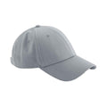 Light Grey - Front - Beechfield Unisex Adult 6 Panel Air-Mesh Cap