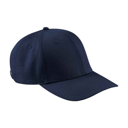 Navy - Front - Beechfield Unisex Adult Urbanwear 6 Panel Cap