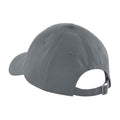 Graphite Grey - Back - Beechfield Unisex Adult Authentic Baseball Cap