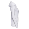 White - Side - Russell Womens-Ladies Authentic Hoodie