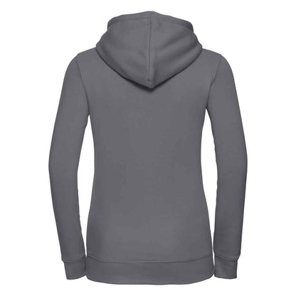 Convoy Grey - Back - Russell Womens-Ladies Authentic Hoodie