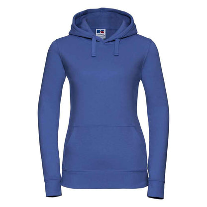 Bright Royal Blue - Front - Russell Womens-Ladies Authentic Hoodie