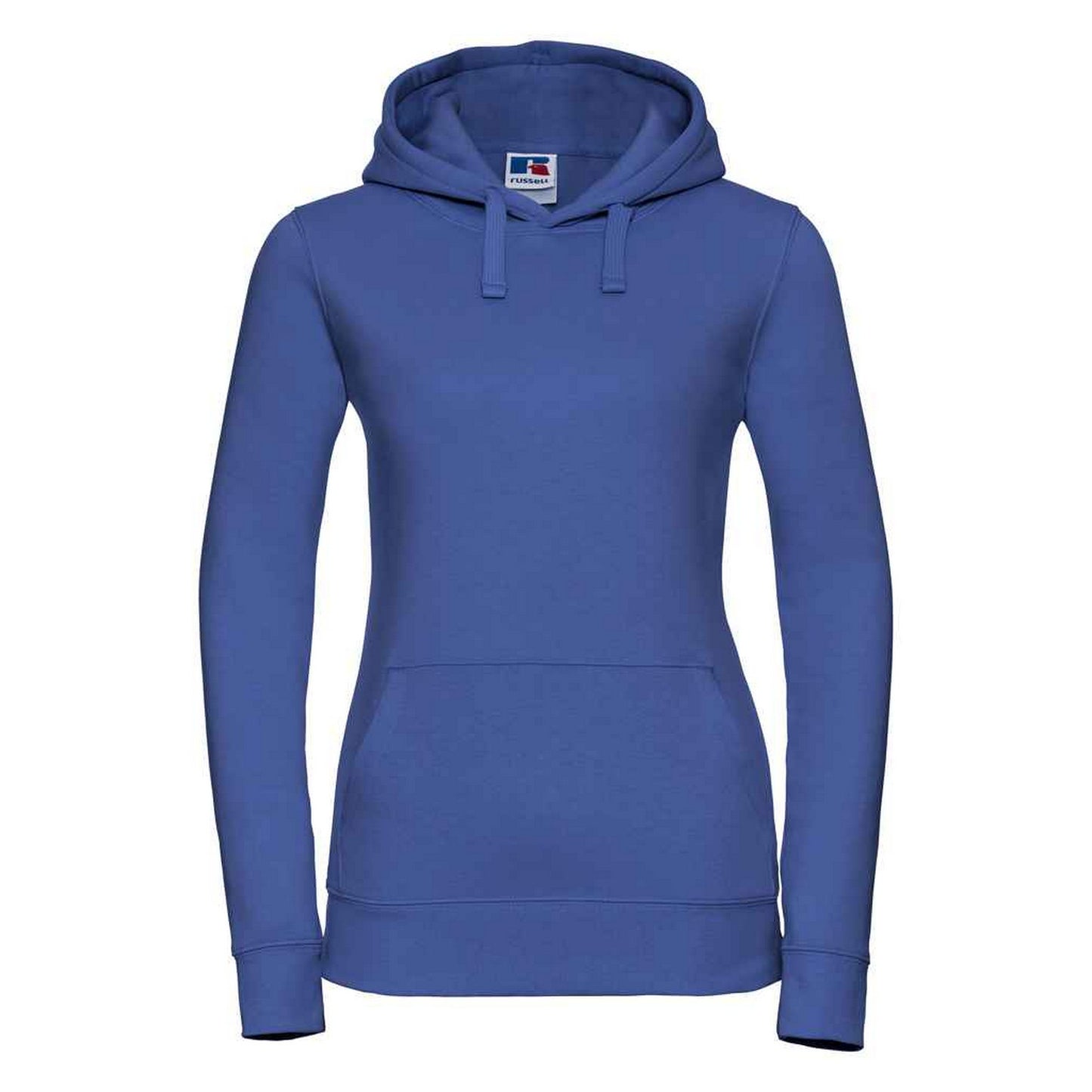 Bright Royal Blue - Front - Russell Womens-Ladies Authentic Hoodie