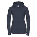 French Navy - Front - Russell Womens-Ladies Authentic Hoodie