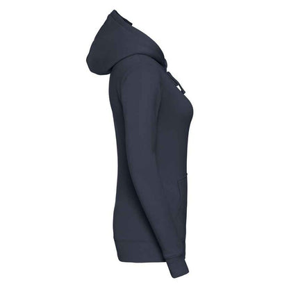 French Navy - Side - Russell Womens-Ladies Authentic Hoodie