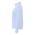 Light Blue - Side - Premier Womens-Ladies Long-Sleeved Shirt