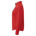 Red - Side - Premier Womens-Ladies Long-Sleeved Shirt