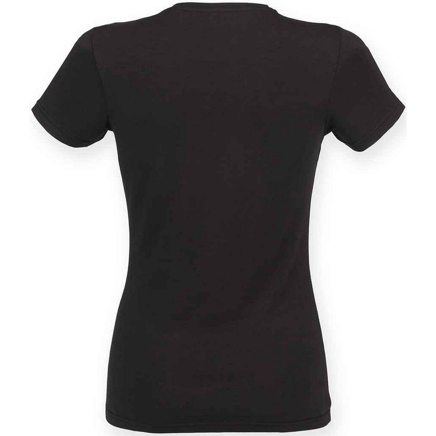 Black - Back - SF Womens-Ladies Feel Good T-Shirt