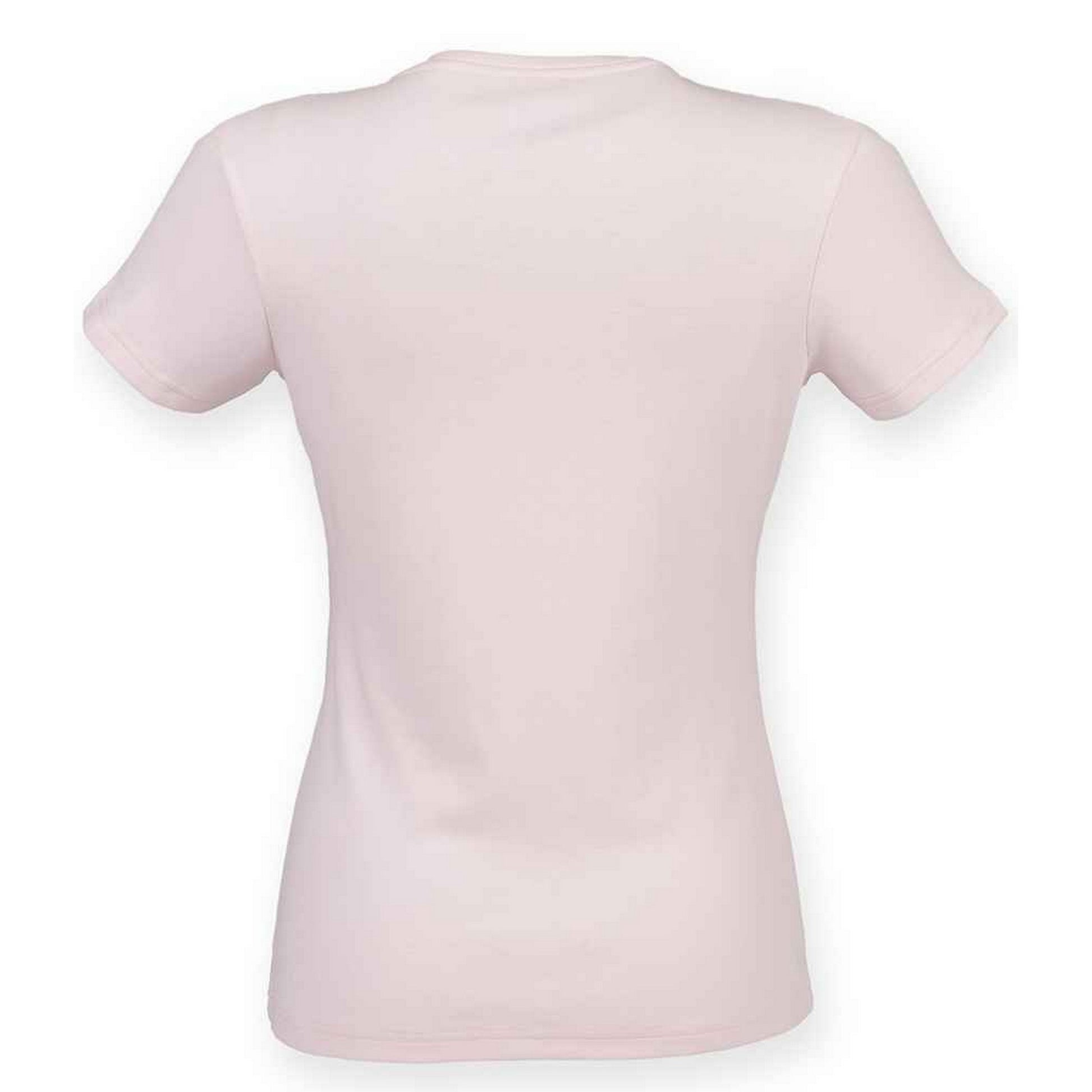 Baby Pink - Back - SF Womens-Ladies Feel Good T-Shirt