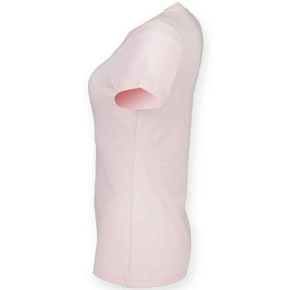 Baby Pink - Side - SF Womens-Ladies Feel Good T-Shirt