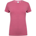 Dusky Pink - Front - SF Womens-Ladies Feel Good T-Shirt