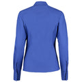 Royal Blue - Back - Kustom Kit Womens-Ladies Premium Oxford Tailored Long-Sleeved Shirt