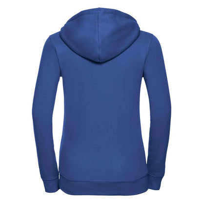 Bright Royal Blue - Back - Russell Womens-Ladies Authentic Full Zip Hoodie