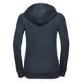 French Navy - Back - Russell Womens-Ladies Authentic Full Zip Hoodie