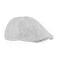 Light Grey - Front - Beechfield Unisex Adult Ivy Cap