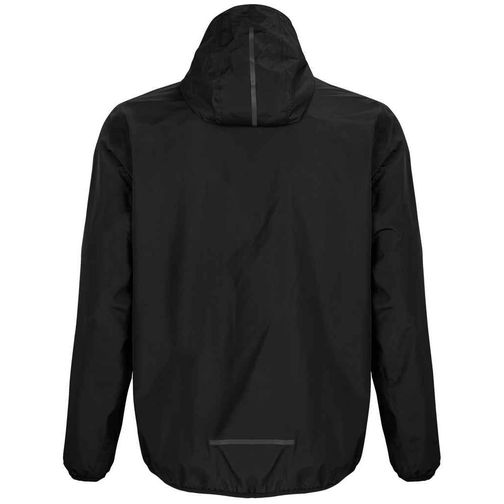 Deep Black - Back - NEOBLU Unisex Adult Andrea Waterproof Jacket